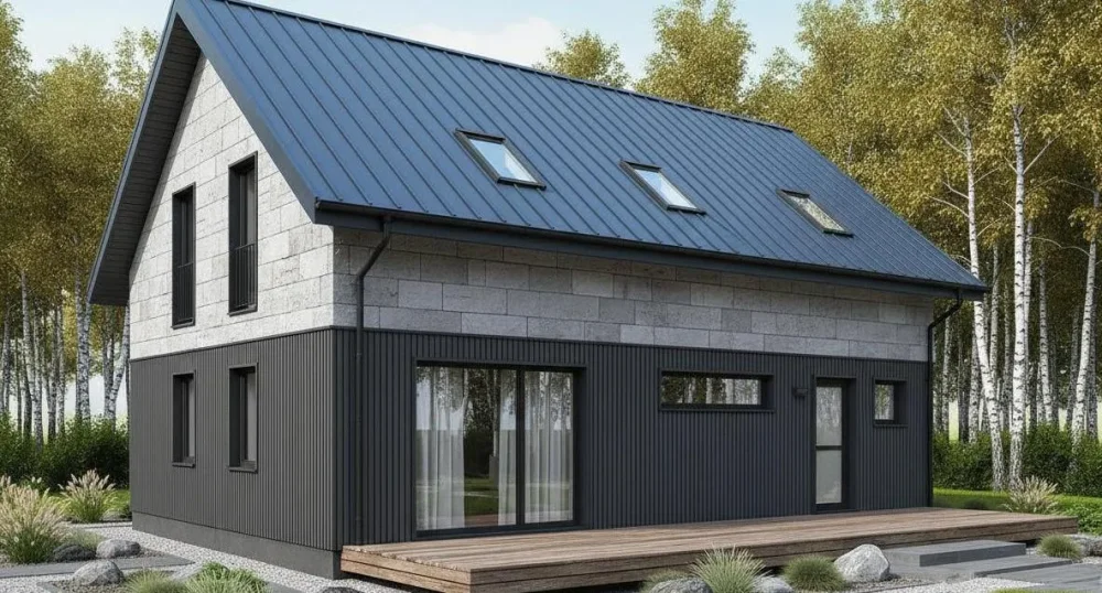 Проект Двухэтажный дом 9 на 16, 191 м2